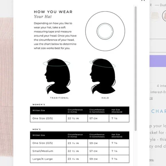 NWT Anthropologie + San Diego Hat Co. Cozy and Chic Bucket Hat Blue (ONE SIZE) - Picture 14 of 16